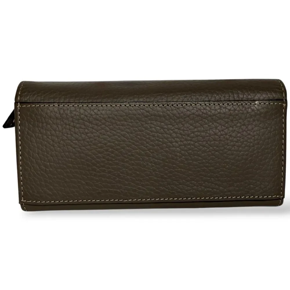 ▪️DOONEY & BOURKE Pebbled Leather Bifold Snap Wallet